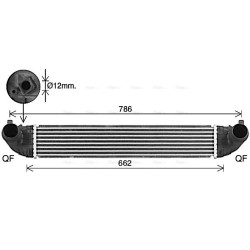 Intercooler - AVA OL4719