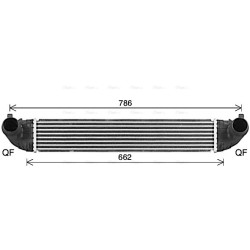 Intercooler - AVA OL4720