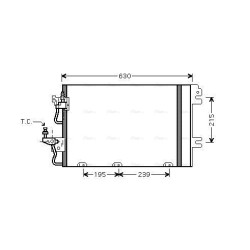 AC Condenser - AVA OL5366D