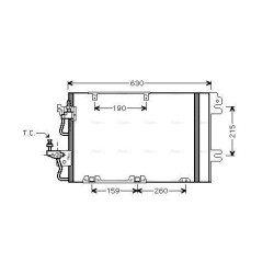 AC Condenser - AVA OL5367D