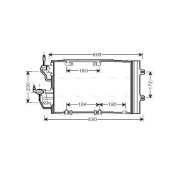 AC Condenser - AVA OL5454D