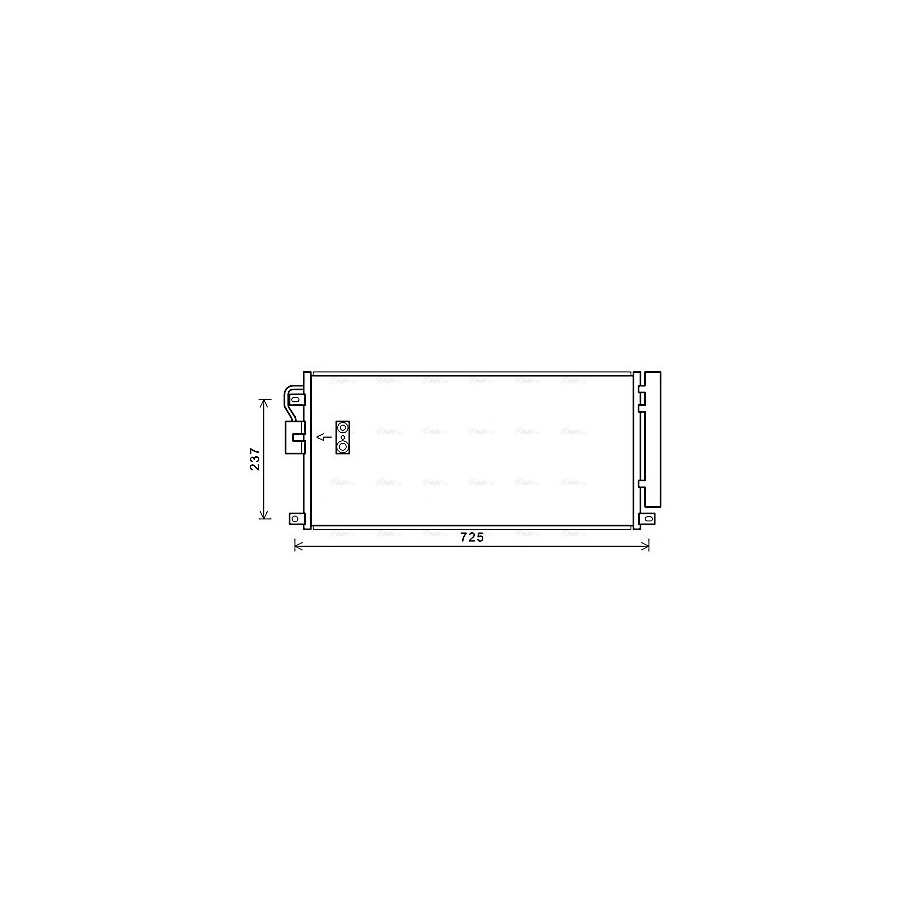AC Condenser - AVA OL5638D