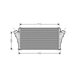 Intercooler - AVA OLA4361