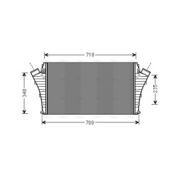 Intercooler - AVA OLA4491