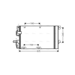 AC Condenser - AVA OLA5326D