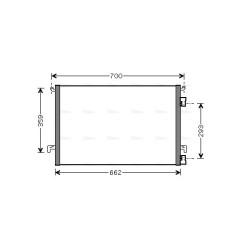 AC Condenser - AVA OLA5334