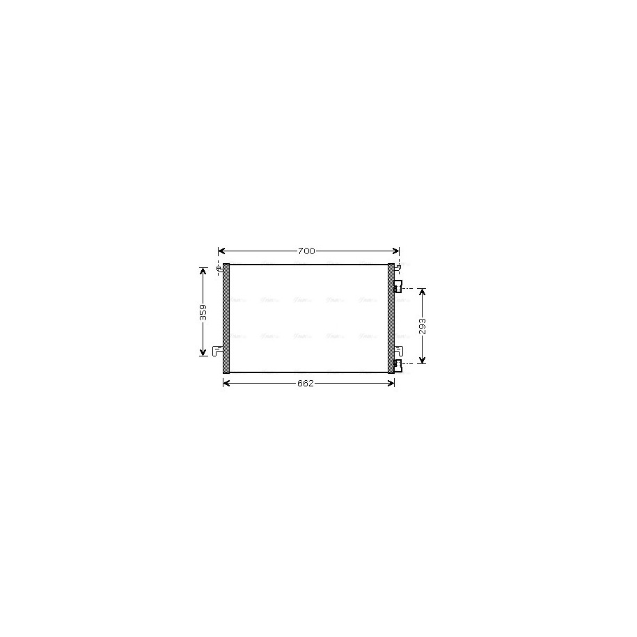 AC Condenser - AVA OLA5334