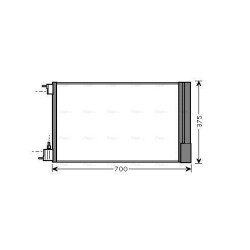 AC Condenser - AVA OLA5478D