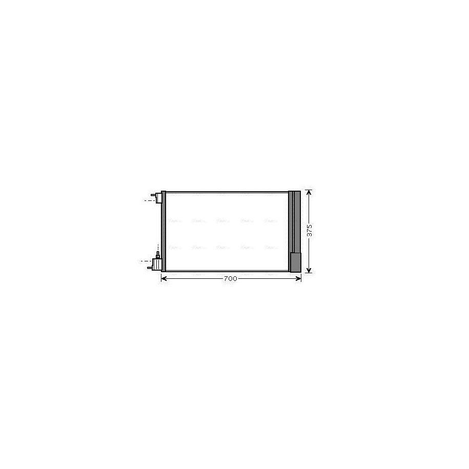 AC Condenser - AVA OLA5478D