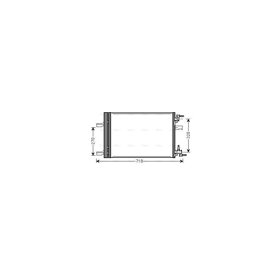 AC Condenser - AVA OLA5500D