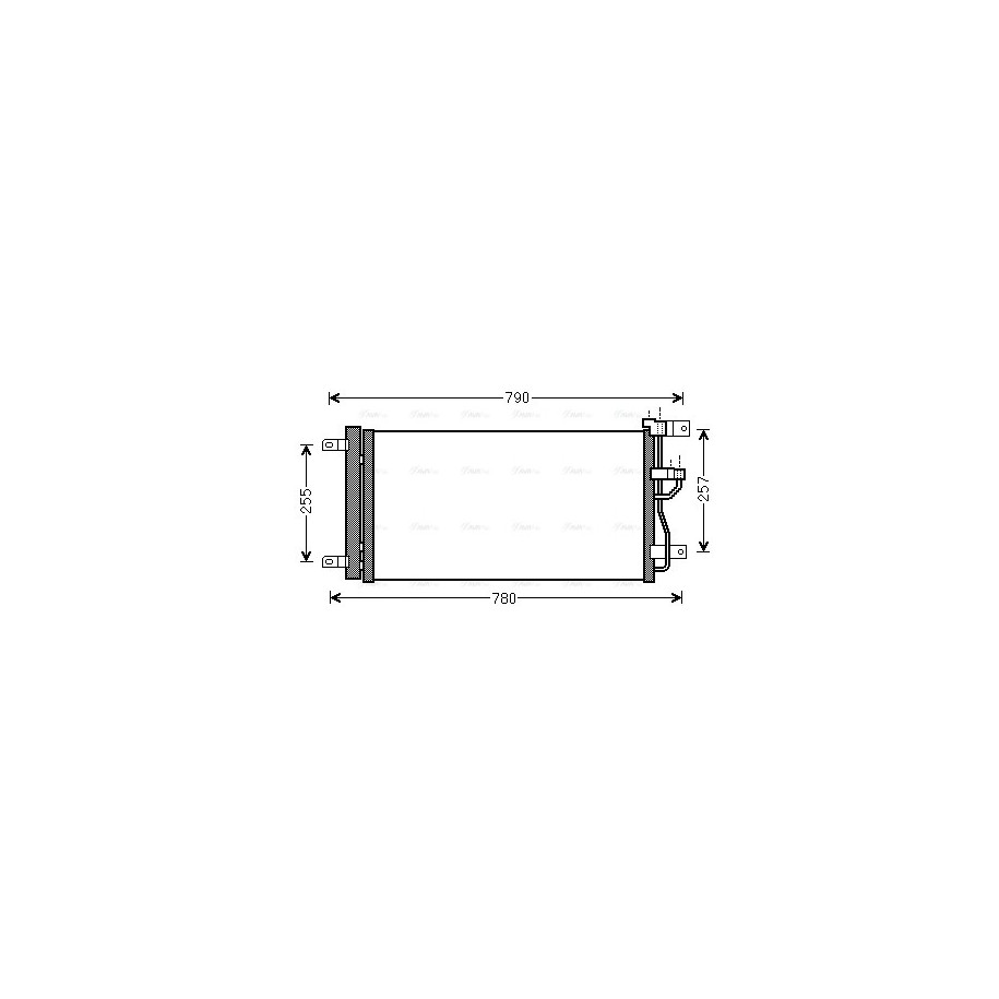 AC Condenser - AVA OLA5612D