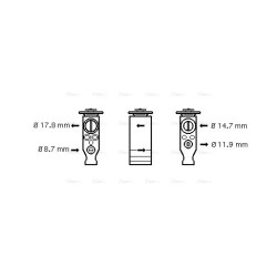 AC Expansion Valve - AVA PE1357