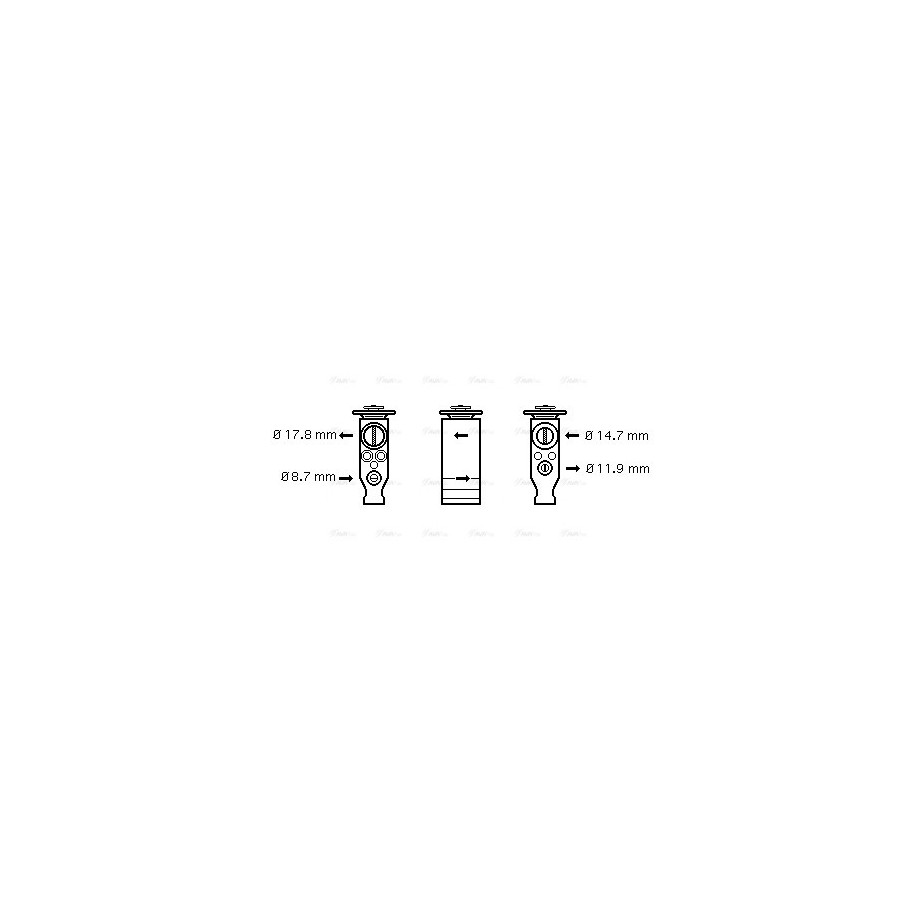 AC Expansion Valve - AVA PE1357