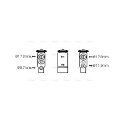AC Expansion Valve - AVA PE1367