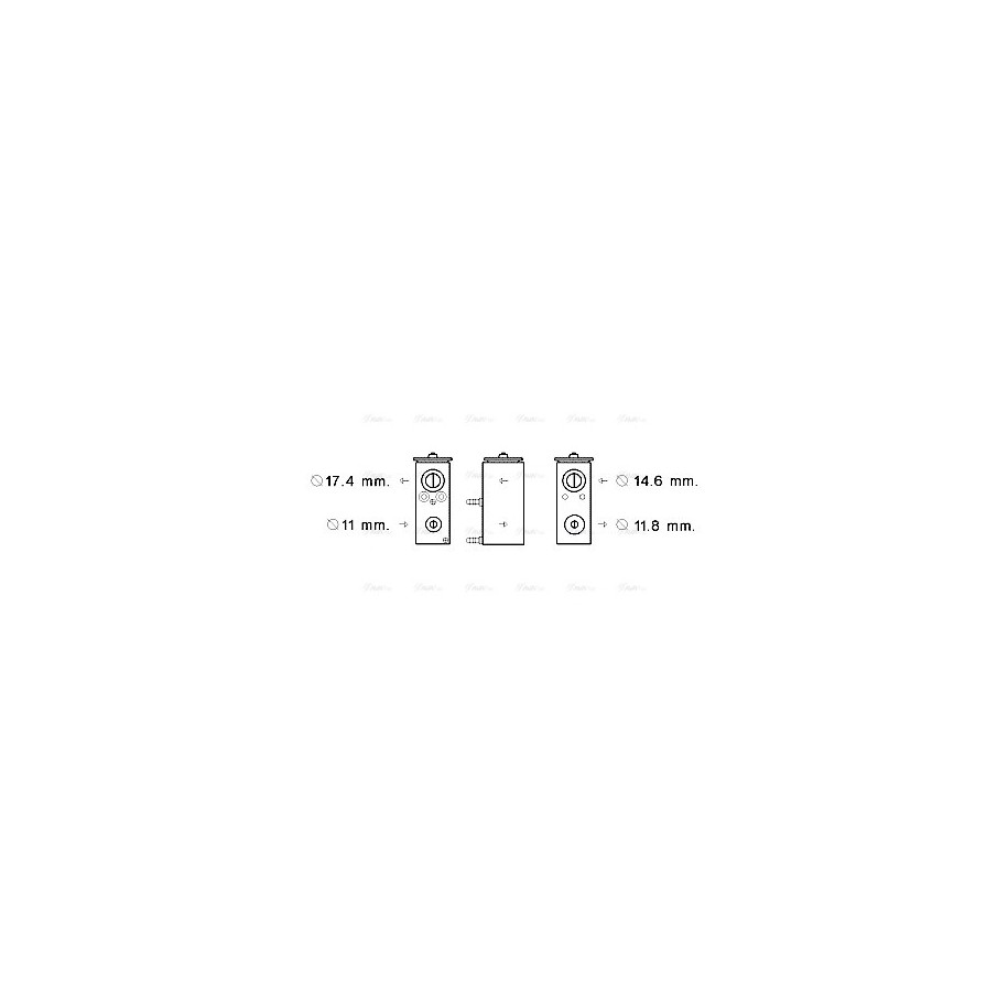 AC Expansion Valve - AVA PE1376