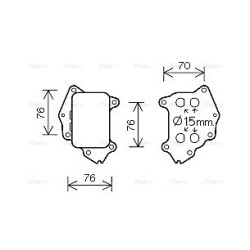 Engine Oil Cooler - AVA PE3396