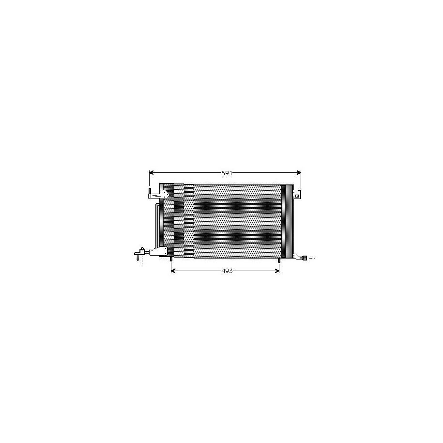 AC Condenser - AVA PE5186
