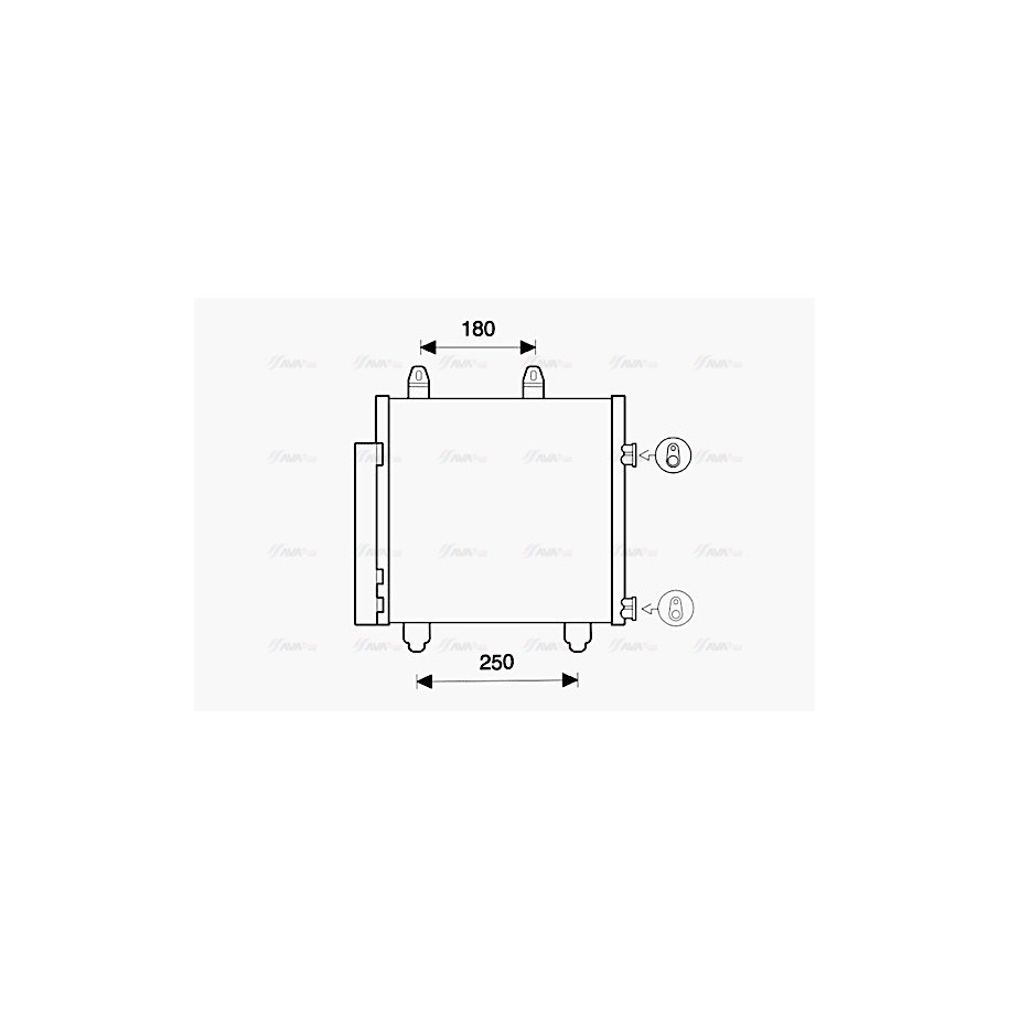 AC Condenser - AVA PE5398D