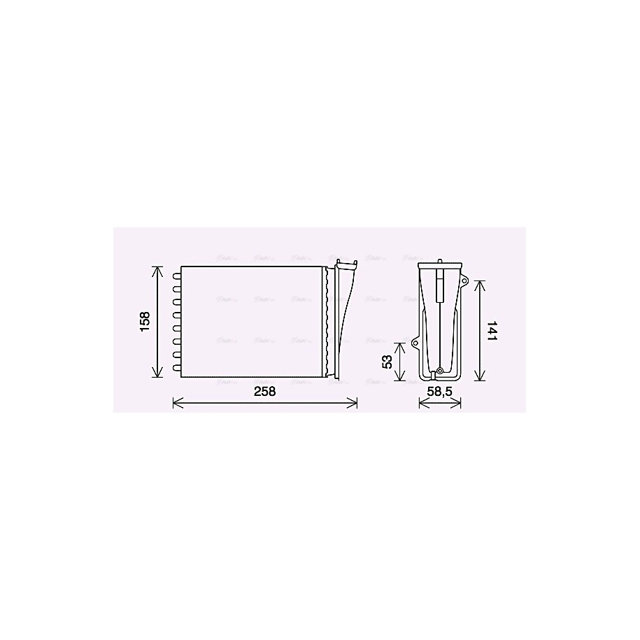 Heater Matrix - AVA PE6413