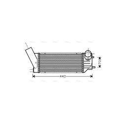 Intercooler - AVA PEA4279