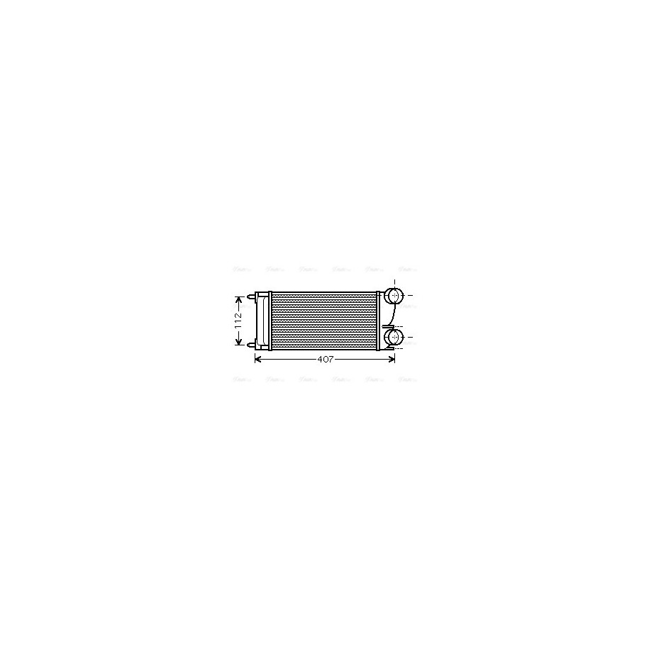 Intercooler - AVA PEA4332