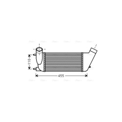 Intercooler - AVA PEA4347