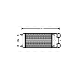 Intercooler - AVA PEA4353