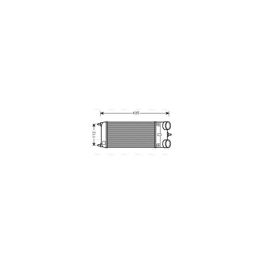 Intercooler - AVA PEA4353