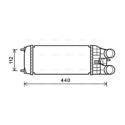 Intercooler - AVA PEA4361