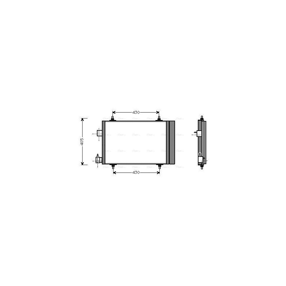 AC Condenser - AVA PEA5193D