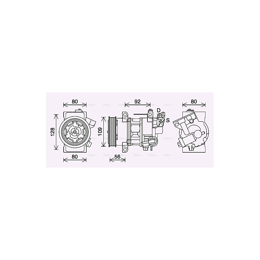AC Compressor - AVA PEAK418