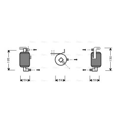 AC Dryer - AVA PED195