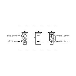 AC Expansion Valve - AVA PR1076