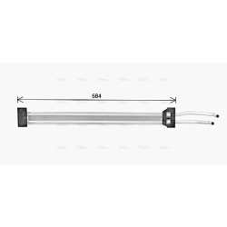 Power Steering Oil Cooler - AVA PR3096