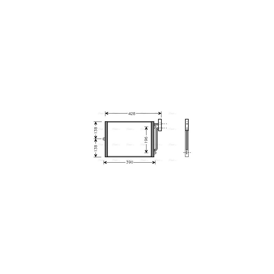 AC Condenser - AVA PRA5038