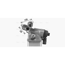 Engine Oil Cooler - AVA RT3631H