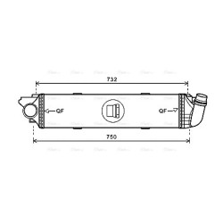 Intercooler - AVA RT4622