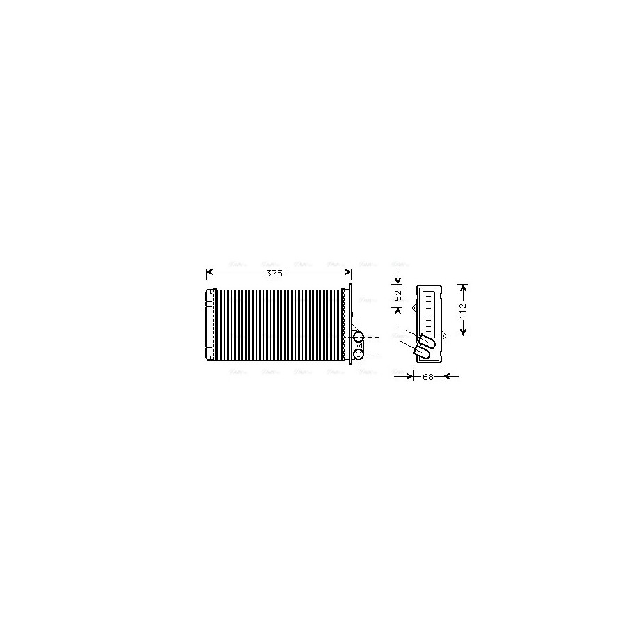 Heater Matrix - AVA RT6226