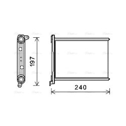 Heater Matrix - AVA RT6569