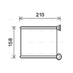 Heater Matrix - AVA RT6629