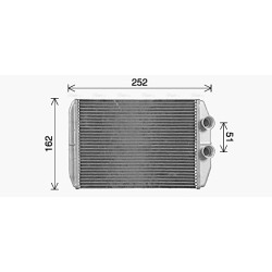 Heater Matrix - AVA RT6661