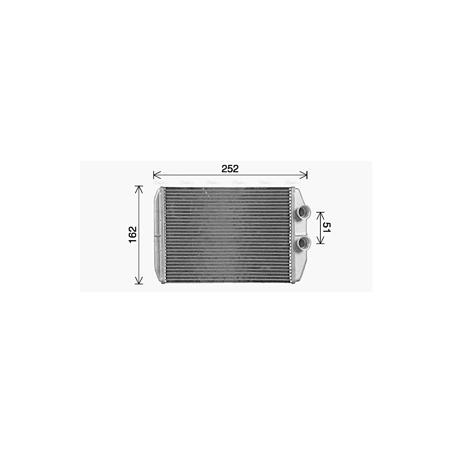 Heater Matrix - AVA RT6661