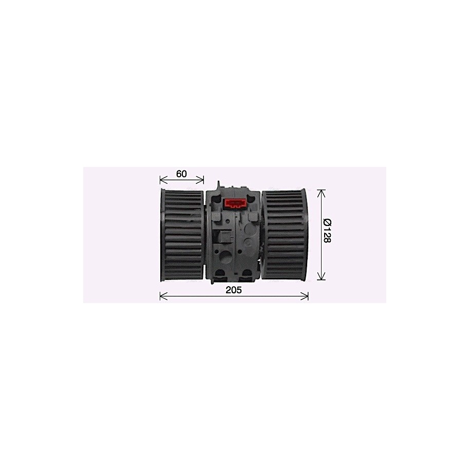 Heater Blower Motor - AVA RT8654