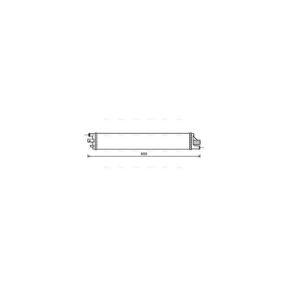 Radiator - Engine Cooling - AVA RTA2559