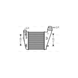 Intercooler - AVA RTA4552
