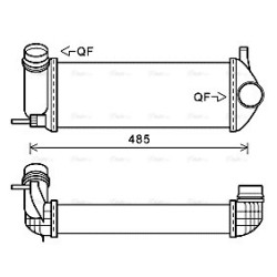 Intercooler - AVA RTA4615