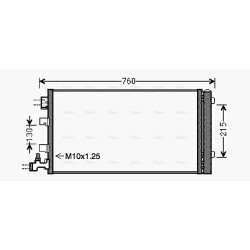 AC Condenser - AVA RTA5449D