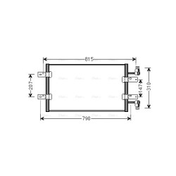 AC Condenser - AVA RTA5451
