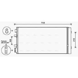 AC Condenser - AVA RTA5483D