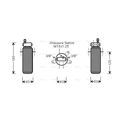 AC Dryer - AVA RTD337